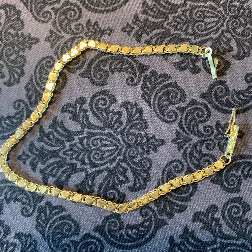 7 inch Tiny Heart Bracelet
